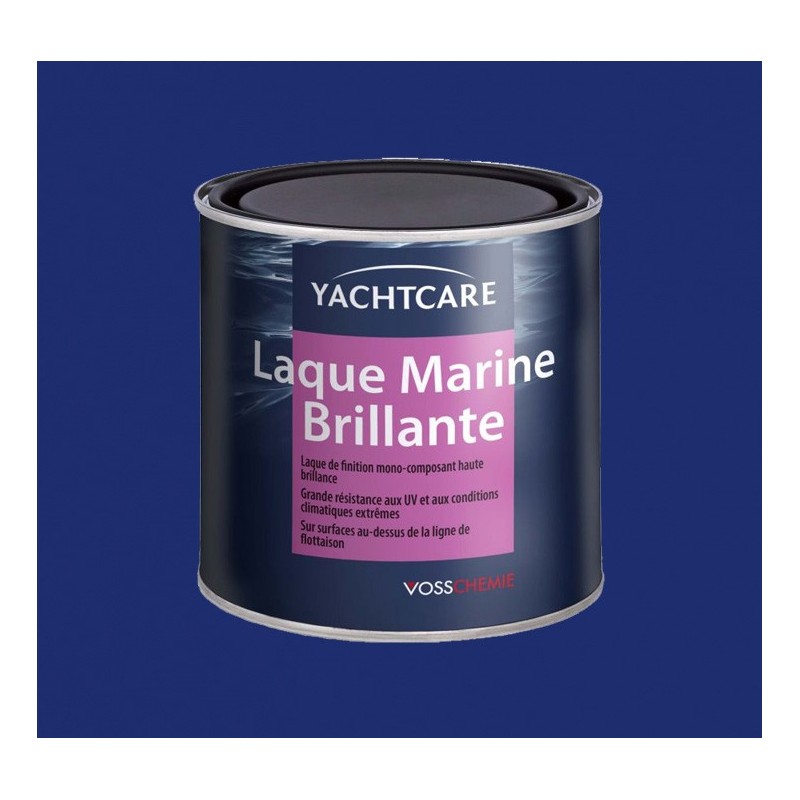 Laque marine polyuréthane 750 ml Bleu marine