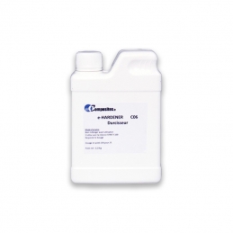 Durcisseur E-HARDENER C06 pour résine époxy de stratification E-STRAT C100 1,3 kg.