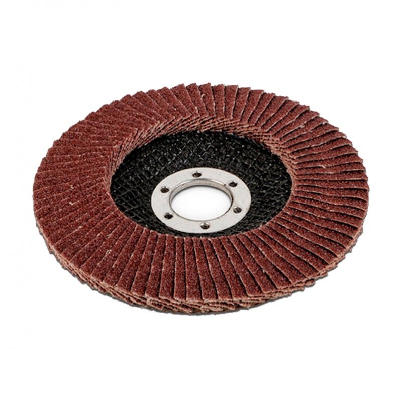 Lot De 20 Disques à Lamelles De 115 Mm - 5 X Grain 40/60/80/120