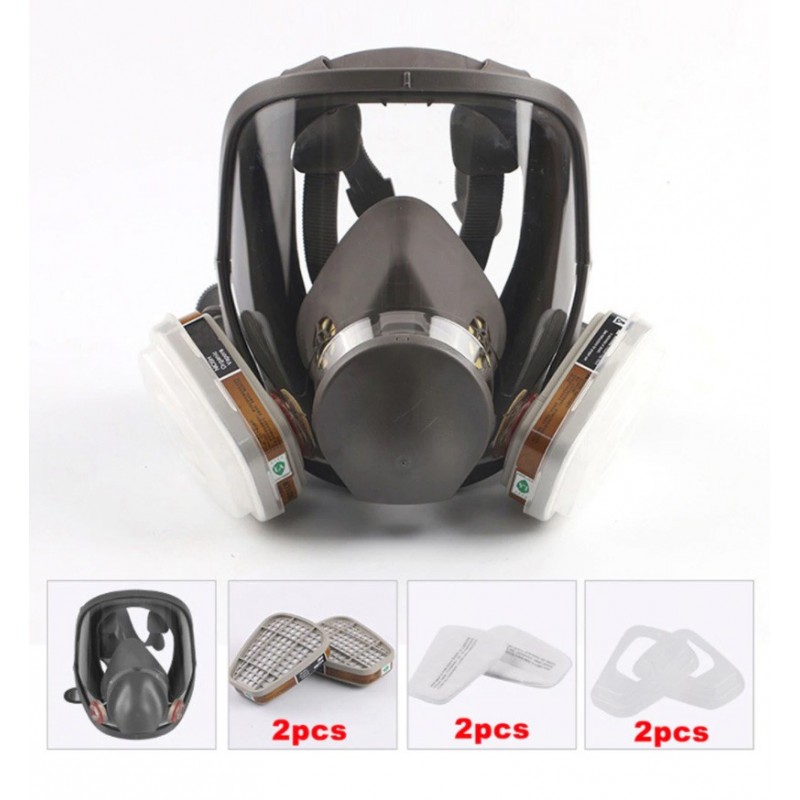 Masque intégral 3M de protection A2P3 + 2 cartouches