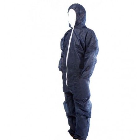 Lot De 5 Combinaisons Jetables En TNT Avec Capuche - Protection Peinture, Poussière, Usage Unique, Tailles M à XXXL