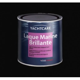 Laque marine polyuréthane 750 ml Noir