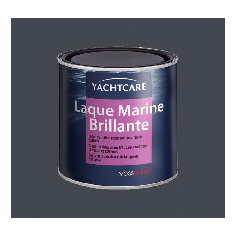 Laque marine polyuréthane 750 ml Gris foncé